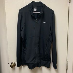 Nike Black Dri-Fit Zip-Up Jacket